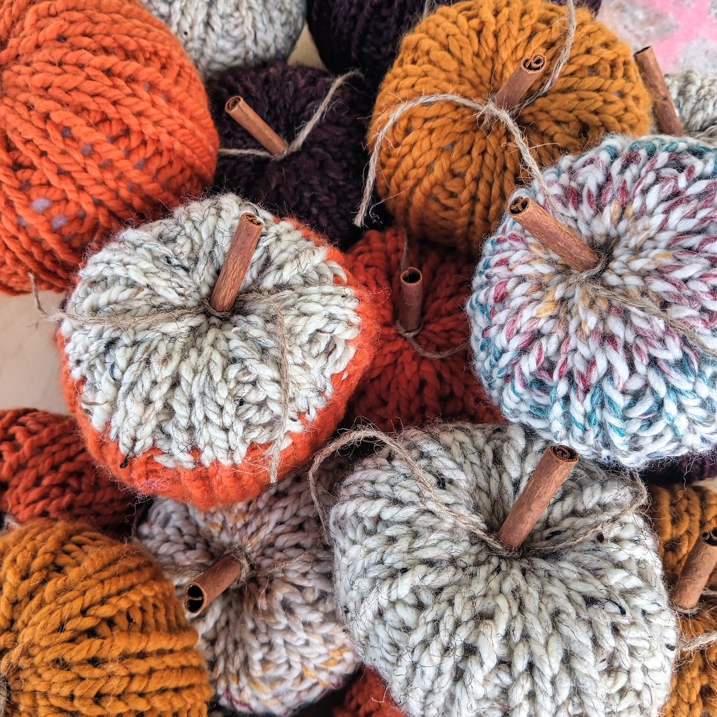 Knit Pumpkins