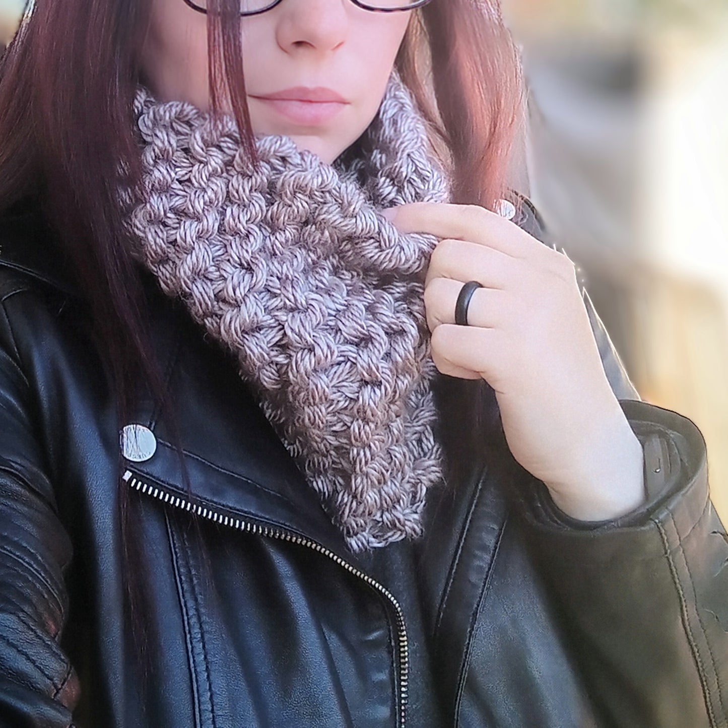 Chunky Knit Cowl